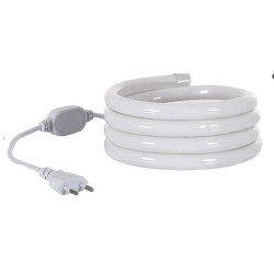 Néon LED Flexible 360º Rond Dimmable 120LED/m 220V AC Verte IP67 sur Mesure Coupe tous les 100cm, bobine led couleur