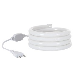 Néon LED Flexible 360º Rond Dimmable 120LED/m 220V AC Rouge IP67 sur Mesure Coupe tous les 100cm