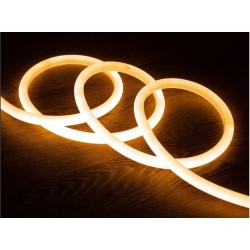 Néon LED Flexible 360 Rond 120 LED/m 220V AC Jaune,NN-LD-CRCLR-360-MRLL,bobine led, sapin de noel,guirlande led,