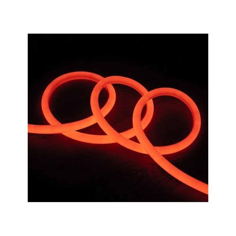 Néon LED Flexible 360º Rond Dimmable 120LED/m 220V AC Orange IP67