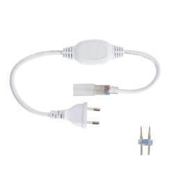 Néon LED Flexible 360 Rond 120 LED/m 220V AC Jaune,NN-LD-CRCLR-360-MRLL,bobine led, sapin de noel,guirlande led,