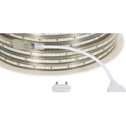 Bobine LED Dimmable 220V AC 60LED/m Rouge 50m IP65 Largeur 14mm Coupe tous les 100cm
