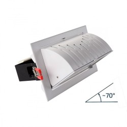 Projecteur LED Samsung 120lm/W Orientable Rectangulaire 20W  Spot LED orientable