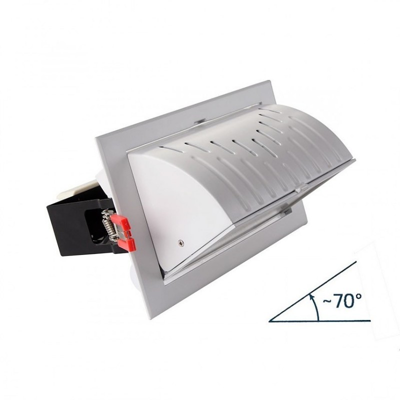 Projecteur LED Samsung 120lm/W Orientable Rectangulaire 20W  Spot LED orientable