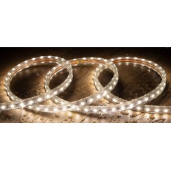 Bobine LED Dimmable 220V AC 60LED/m IP65 Blanc Neutre Largeur 14mm 50m Coupe tous les 100cm
