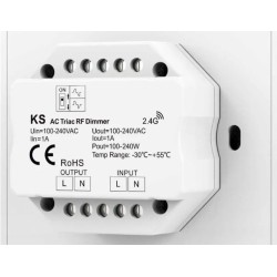 Variateur de puissance LED Triac 300W avec Télécommande IR