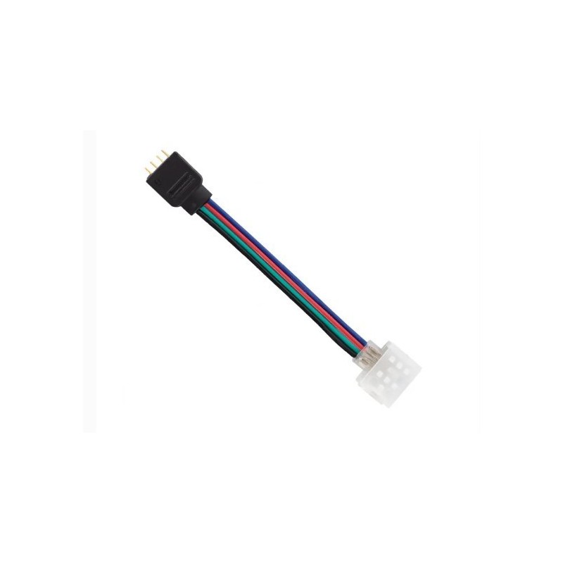 Câble Connecteur Gaine Néon LED RGB 24V DC 120LED/m