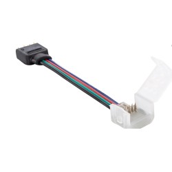 Câble Connecteur Gaine Néon LED RGB 24V DC 120LED/m