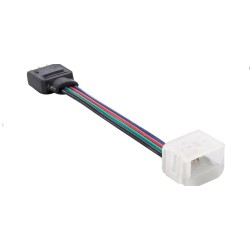 Câble Connecteur Gaine Néon LED RGB 24V DC 120LED/m