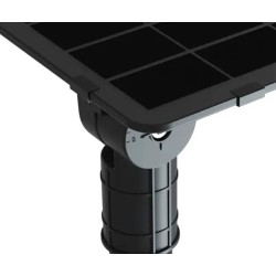 Luminaire LED 80W Solaire, lampadaire solaire, éclairage public solaire , éclairage de rue ,
