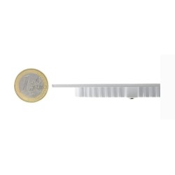 Dalle LED Ronde 12W SwitchCCT,Coupe Ø 155mm,dimmable,plafonnier rond dimmable,dalle dimmable,