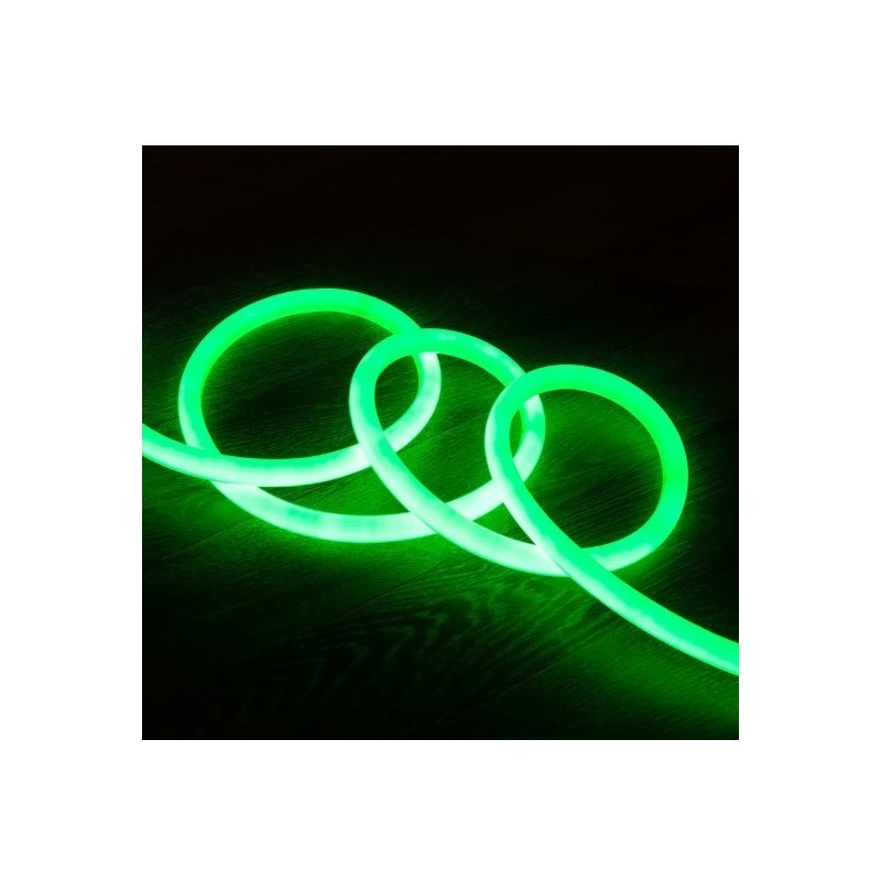 Bobine Néon LED Flexible 360º Rond Dimmable,  bobine led, bobine flexible verte,bobine neon dimmable,guirlande led,