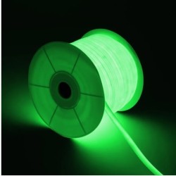 Bobine Néon LED Flexible 360º Rond Dimmable,  bobine led, bobine flexible verte,bobine neon dimmable,guirlande led,