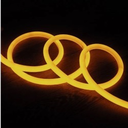 Bobine Néon LED Flexible 360º Rond Dimmable,  bobine led, bobine flexible jaune ,bobine neon dimmable,guirlande led,Néon RGB