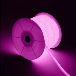 Bobine Néon LED Flexible 360º Rond Dimmable,  bobine led, bobine flexible rose ,bobine neon dimmable,guirlande led,Néon RGB