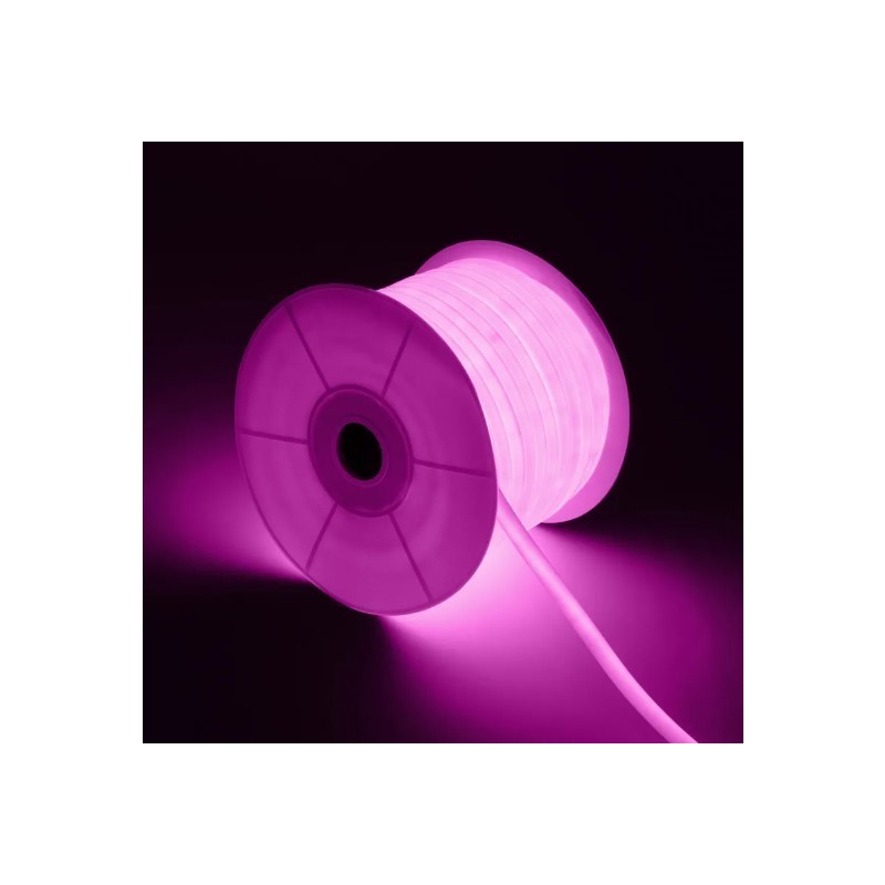 Bobine Néon LED Flexible 360º Rond Dimmable,  bobine led, bobine flexible rose ,bobine neon dimmable,guirlande led,Néon RGB