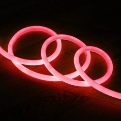 Bobine Néon LED Flexible 360º Rond Dimmable,  bobine led, bobine flexible Rouge ,bobine neon dimmable,guirlande led,Néon RGB