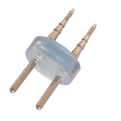 Connecteur 2 PIN pour Néon LED Flexible 360º Rond et Gaine LED 220V AC IP65 Coupe tous les 100cm