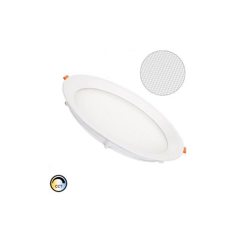 Dalle LED Ronde Slim 20W CCT,Coupe Ø 205mm,7820R-20W-LIFUD,
dalle encastrable ronde,