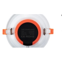 Downlight LED 12W Encastrable , Plafonnier LED Encastrable Rond,plafonnier led pas cher,dalle led ronde,