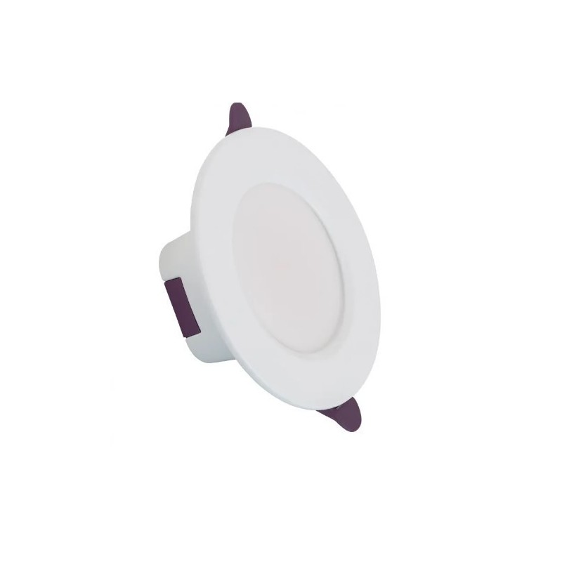 Downlight LED Rond Waterproof IP65 8W Coupe Ø 75mm
