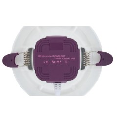 Downlight LED Rond Waterproof IP65 8W Coupe Ø 75mm