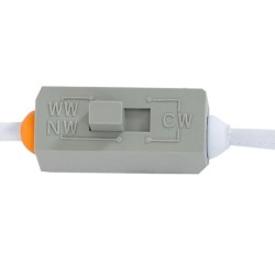 Dalle LED Carrée Slim 10W CCT Sélectionnable LIFUD (UGR17) Coupe 110x110mm