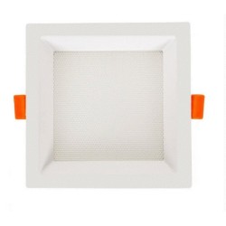 Dalle LED Carrée Slim 10W CCT Sélectionnable LIFUD (UGR17) Coupe 110x110mm