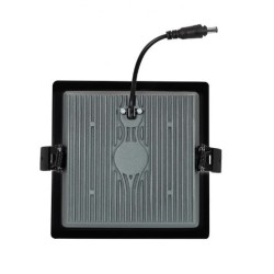 Downlight LED SAMSUNG New Aero Slim Carré 15W 130lm/W Microprismatique UGR17 LIFUD Noir Coupe 135x135mm