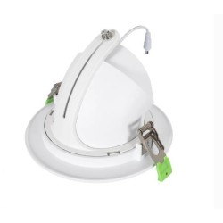 Spot Downlight LED Rond Orientable 38W 120 lm/W OSRAM CCT LIFUD No Flicker