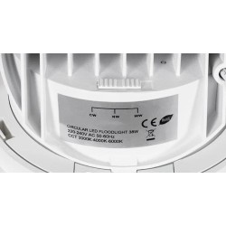 Spot Downlight LED Rond Orientable 38W 120 lm/W OSRAM CCT LIFUD No Flicker