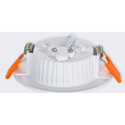 Dalle LED Ronde Extra Plate 10W LIFUD Coupe Ø80 mm