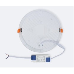 Dalle LED Ronde Extra Plate 24W LIFUD Coupe Ø190 mm, plafonnier led,