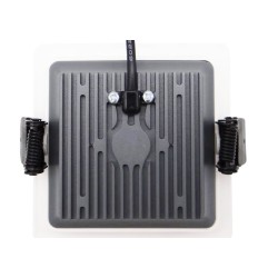 Dalle LED Carrée 24W Dimmable Dim To Warm Coupe 135x135 mm