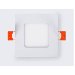 Dalle LED Carrée Extra Plate 3W Coupe 65x65 mm , plafonnier led montreuil,downlight led,
plafonnier dalle led pas cher,