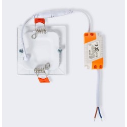 Dalle LED Carrée Extra Plate 3W Coupe 65x65 mm , plafonnier led montreuil,downlight led,
plafonnier dalle led pas cher,