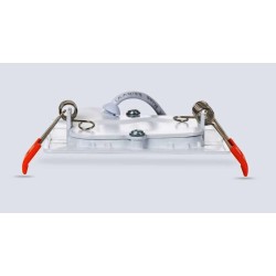 Dalle LED Carrée Extra Plate 3W Coupe 65x65 mm , plafonnier led montreuil,downlight led,
plafonnier dalle led pas cher,