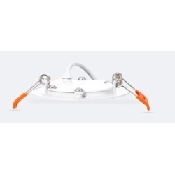 Dalle LED Ronde Extra Plate 3W Coupe Ø 70 mm, eclairage led plafond,