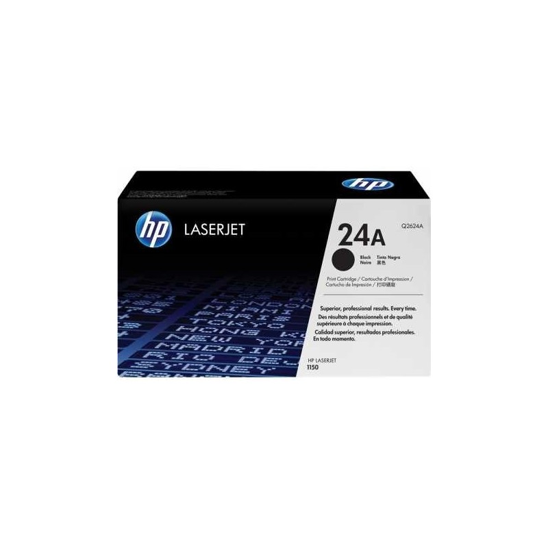 Toner Imprimante laserjet 1150 HP 24A NOIR Q2624A ,  toner imprimante laser montreuil vincennes,