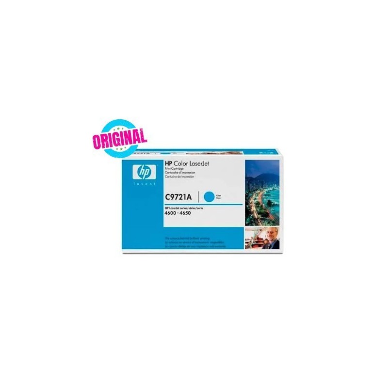 Toner Imprimante laser jet HP CYAN  4600 & 4650 HP Q9721A, toner imprimante laser montreuil vincennes,