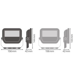 Projecteur LED 20W 110lm/W Performance IP65 LEDVANCE 4058075420960