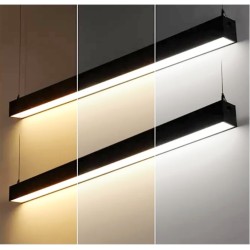 Barre Linéaire LED CCT Terry 50W, reglette led plafond,barre led suspendue,