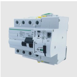 Interrupteur Différentiel Réarmable Compact 4P-30mA-10kA : SIDRA4A406330COM
