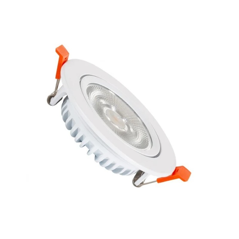 Spot LED Downlight , spot led orientable, downlight rond orientable , eclairage plafond ,