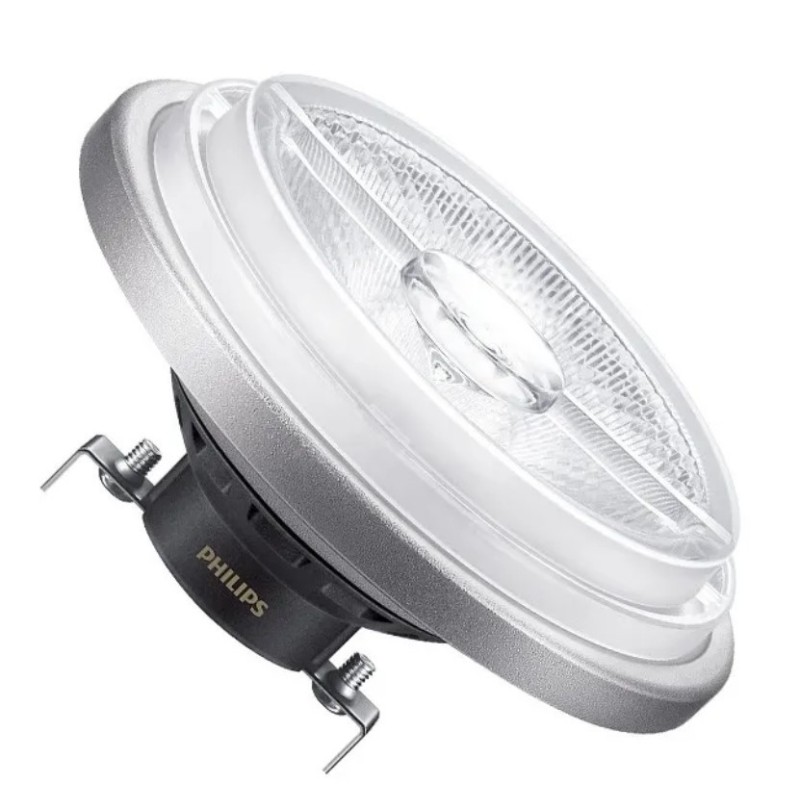 Ampoule LED Dimmable G53 15W 830 lm AR111 PHILIPS SpotLV 24º 12V PHILIPS