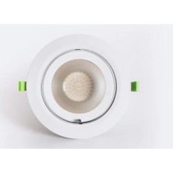 Spot Downlight LED Orientable Rond 60W, plafonnier led orientable, projecteur led orientable,