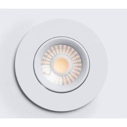 spot encastré rond,eclairage plafond led rond,eclairage encastrable,spot led afrique, projecteur osram encastrable,