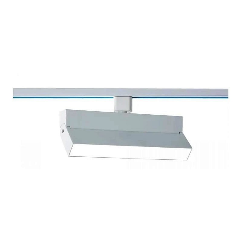 FC-ELGNT-CCT-T-B , spot led lineaire dimmable , spot led lineaire rail triphasé, spot lineaire blanc triphasé
