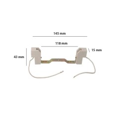 Douilles R7S 118mm R7S_118 Convertisseur culot