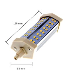 Ampoule LED R7S 10W 118mm . SJ-R7S-10W-118 R7S